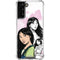 Disney Princess Mulan Sketch Galaxy S22 Plus Clear Case