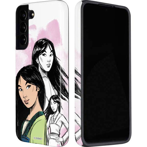 Disney Princess Mulan Sketch Galaxy S22 Pro Case