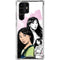 Disney Princess Mulan Sketch Galaxy S22 Ultra Clear Case