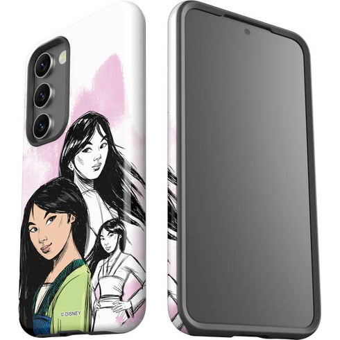 Disney Princess Mulan Sketch Galaxy S23 Pro Case