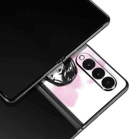 Disney Princess Mulan Sketch Galaxy Z Fold3 5G Skin