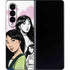 Disney Princess Mulan Sketch Galaxy Z Fold4 5G Skin