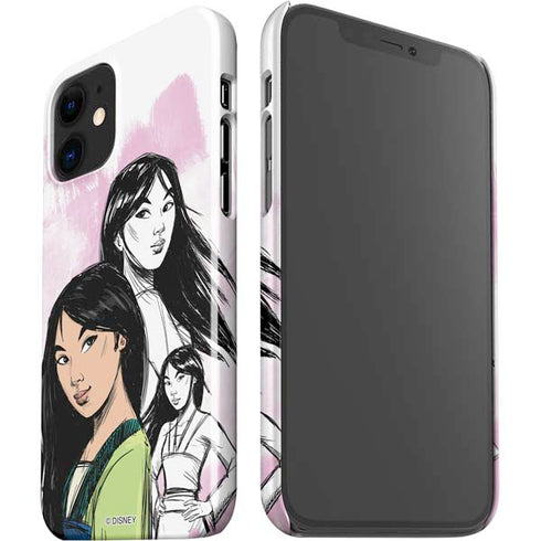 Disney Princess Mulan Sketch iPhone 12 Mini Lite Case