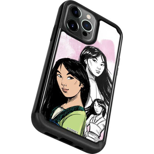 Disney Princess Mulan Sketch iPhone 13 Pro Cargo Case