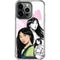 Disney Princess Mulan Sketch iPhone 15 Pro Clear Case
