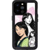 Disney Princess Mulan Sketch iPhone 14 Pro Max Waterproof Case
