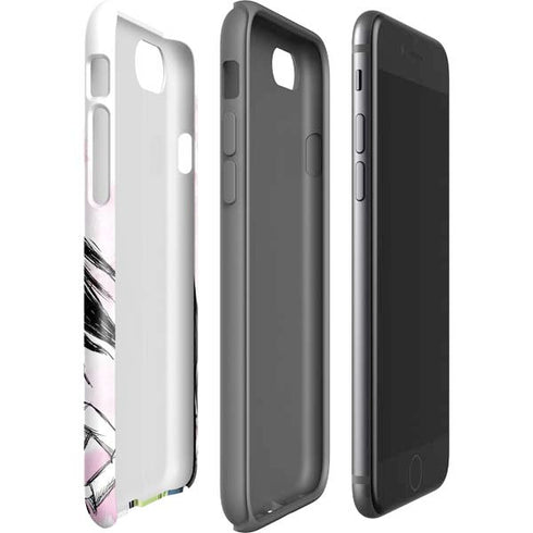 Disney Princess Mulan Sketch iPhone SE (2nd & 3rd Gen) Pro Case