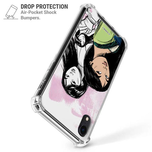Disney Princess Mulan Sketch iPhone XR Clear Case