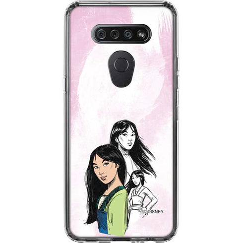 Disney Princess Mulan Sketch LG K51/Q51 Clear Case