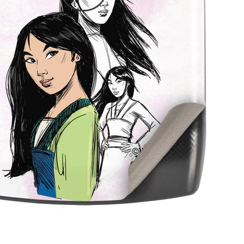 Disney Princess Mulan Sketch Motorola RAZR Skin