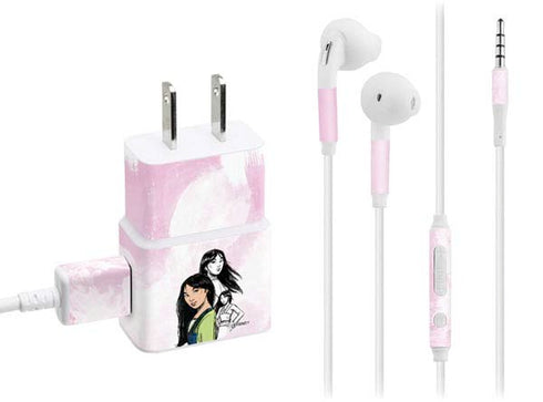 Disney Princess Mulan Sketch Phone Charger Skin