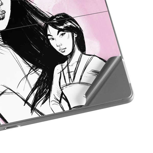 Disney Princess Mulan Sketch Surface Pro 8 Skin
