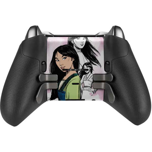 Disney Princess Mulan Sketch Xbox Elite Wireless Controller Series 2 Skin