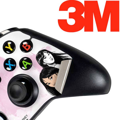 Disney Princess Mulan Sketch Xbox One Controller Skin