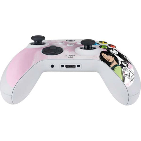 Disney Princess Mulan Sketch Xbox Series S Controller Skin