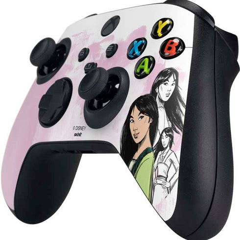 Disney Princess Mulan Sketch Xbox Series X Controller Skin