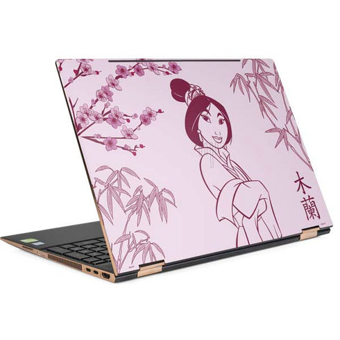Disney Mulan Character Art HP Spectre Skin