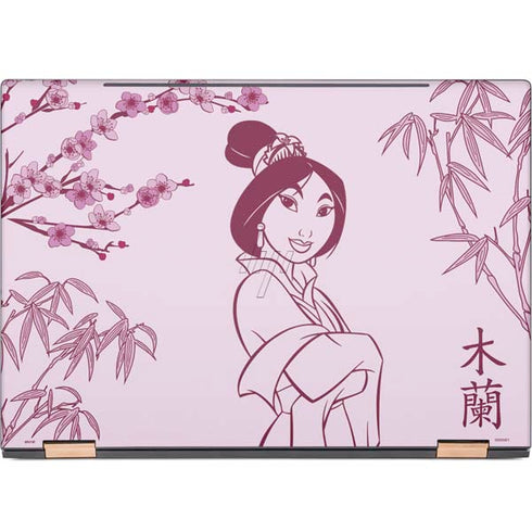 Disney Mulan Character Art HP Spectre Skin
