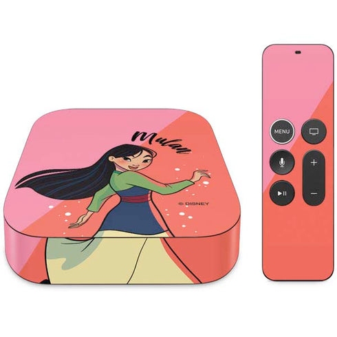 Disney Princess Mulan Art Apple TV Skin