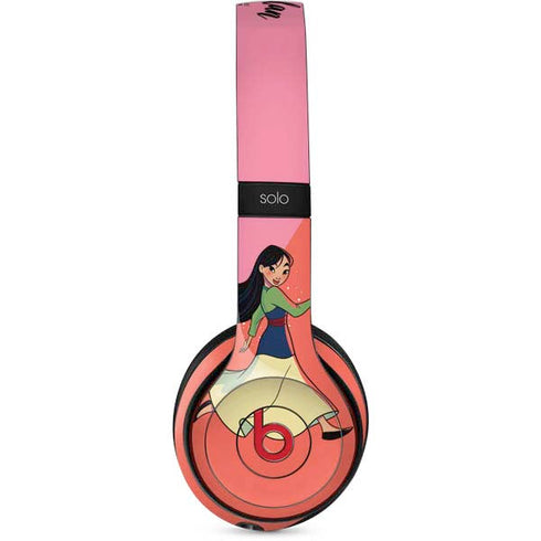 Disney Princess Mulan Art Beats Solo 2 Wireless Skin