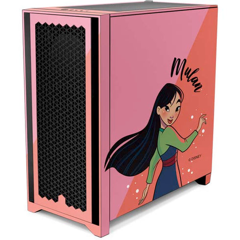 Disney Princess Mulan Art Corsair 4000D Tempered Glass Mid-Tower ATX Case Skin