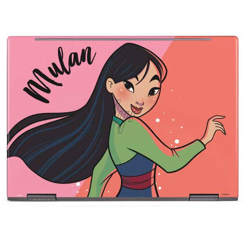 Disney Princess Mulan Art HP Envy Skin