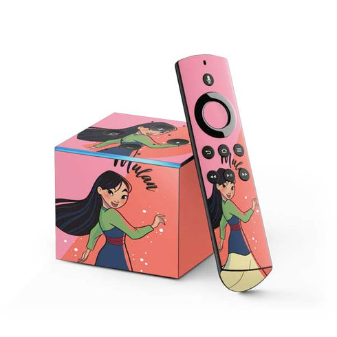 Disney Princess Mulan Art Fire TV Cube Skin