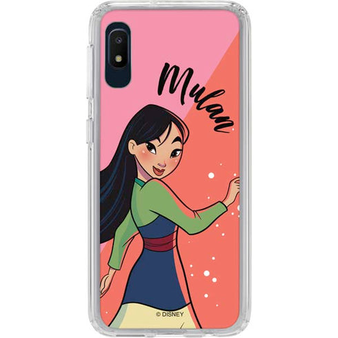 Disney Princess Mulan Art Galaxy A10e Clear Case