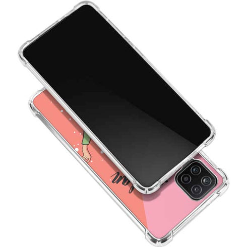 Disney Princess Mulan Art Galaxy A12 Clear Case