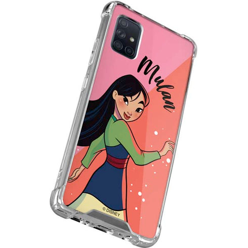 Disney Princess Mulan Art Galaxy A51 5G Clear Case