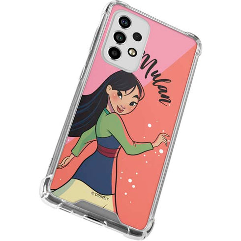 Disney Princess Mulan Art Galaxy A53 5G Clear Case
