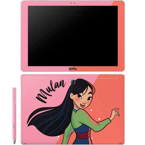 Disney Princess Mulan Art Galaxy Book 12in Skin