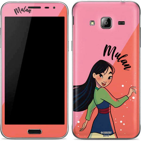 Disney Princess Mulan Art Galaxy J3 Skin