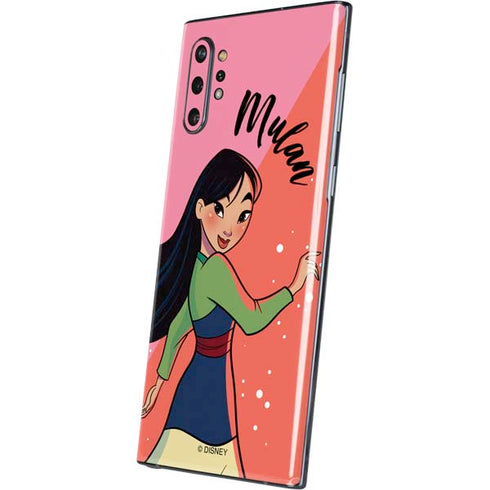 Disney Princess Mulan Art Galaxy Note 10 Plus Skin