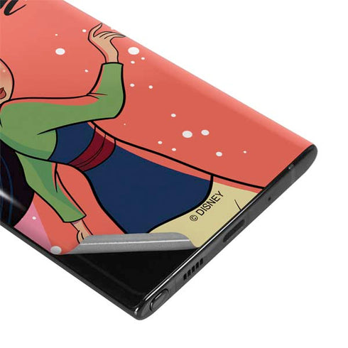 Disney Princess Mulan Art Galaxy Note 10 Plus Skin