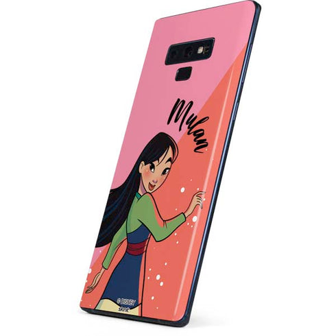Disney Princess Mulan Art Galaxy Note 9 Skin