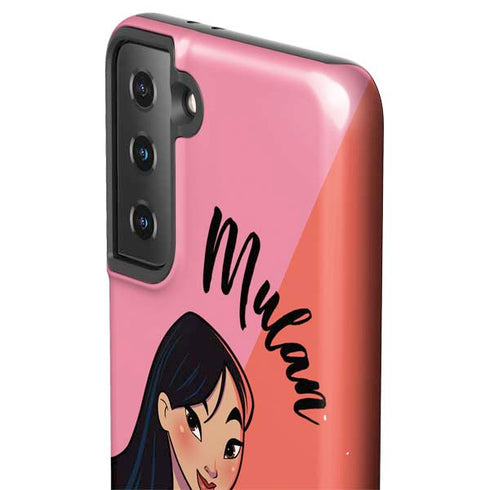 Disney Princess Mulan Art Galaxy S21 FE Pro Case