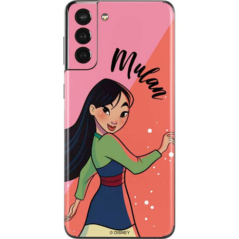 Disney Princess Mulan Art Galaxy S21 Plus 5G Skin