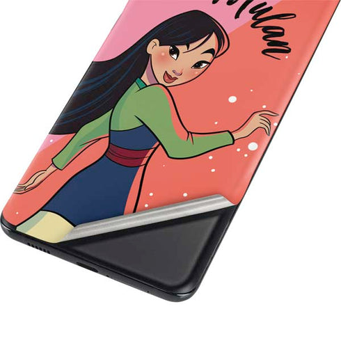 Disney Princess Mulan Art Galaxy S21 Plus 5G Skin