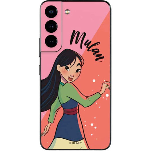 Disney Princess Mulan Art Galaxy S22 Skin