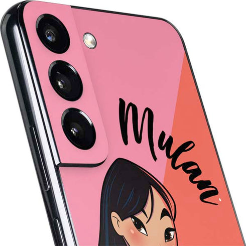 Disney Princess Mulan Art Galaxy S22 Skin