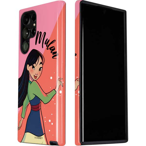 Disney Princess Mulan Art Galaxy S22 Ultra Pro Case