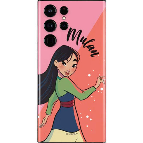 Disney Princess Mulan Art Galaxy S22 Ultra Skin