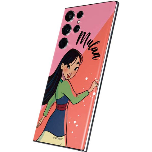 Disney Princess Mulan Art Galaxy S22 Ultra Skin