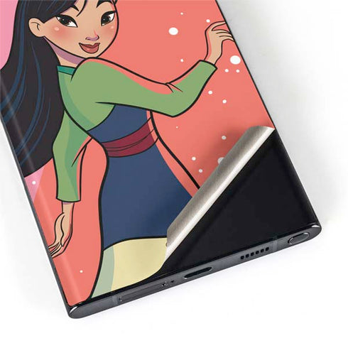 Disney Princess Mulan Art Galaxy S22 Ultra Skin