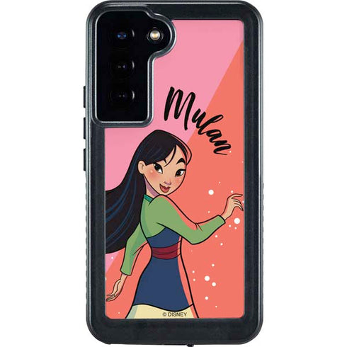Disney Princess Mulan Art Galaxy S23 Plus Waterproof Case