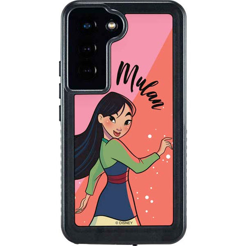 Disney Princess Mulan Art Galaxy S23 Waterproof Case