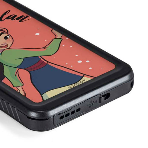 Disney Princess Mulan Art Galaxy S23 Waterproof Case