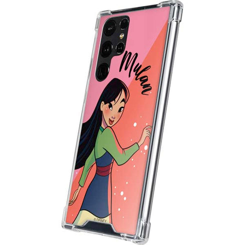Disney Princess Mulan Art Galaxy S24 Ultra Clear Case