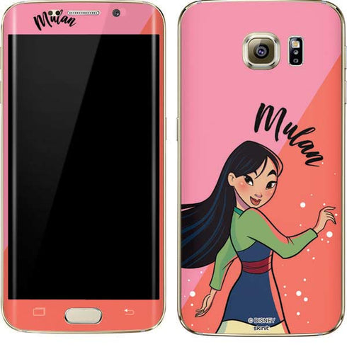 Disney Princess Mulan Art Galaxy S7 Edge Skin
